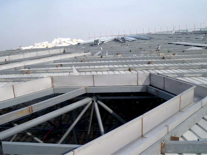 邵阳安吉县体育馆网架