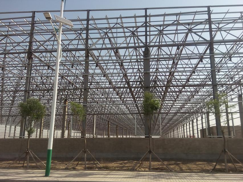 邵阳汽车工业厂房网架