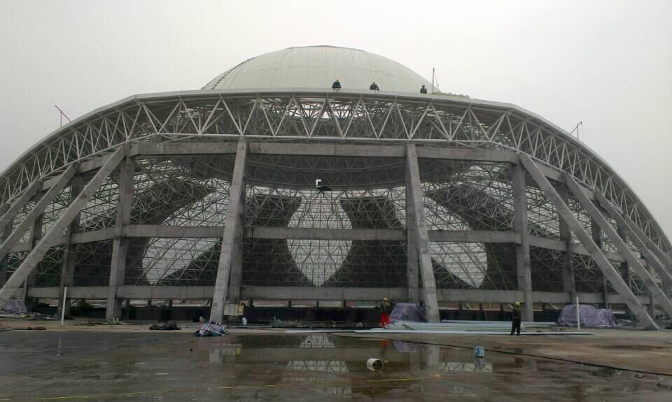 邵阳温泉馆网架工程